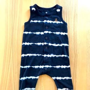 Baby gap batik dye romper
